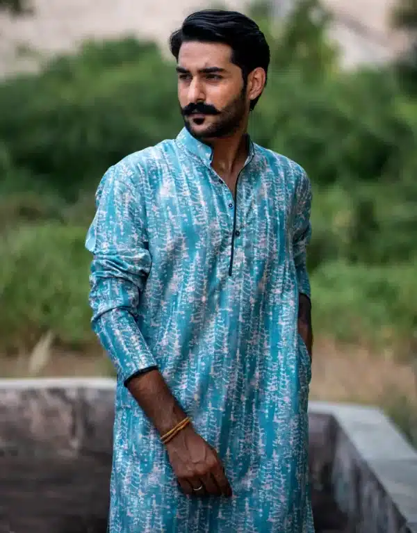 Elysian Aura Jade Kurta